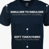 Men's V-Neck T-Shirts, Multipack, Style G1103 - Image 2